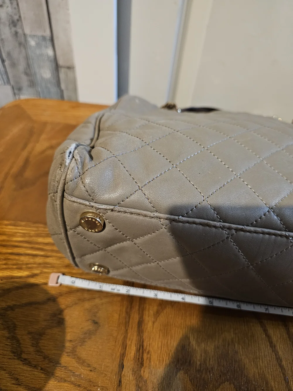 Michael Kors quilted leather